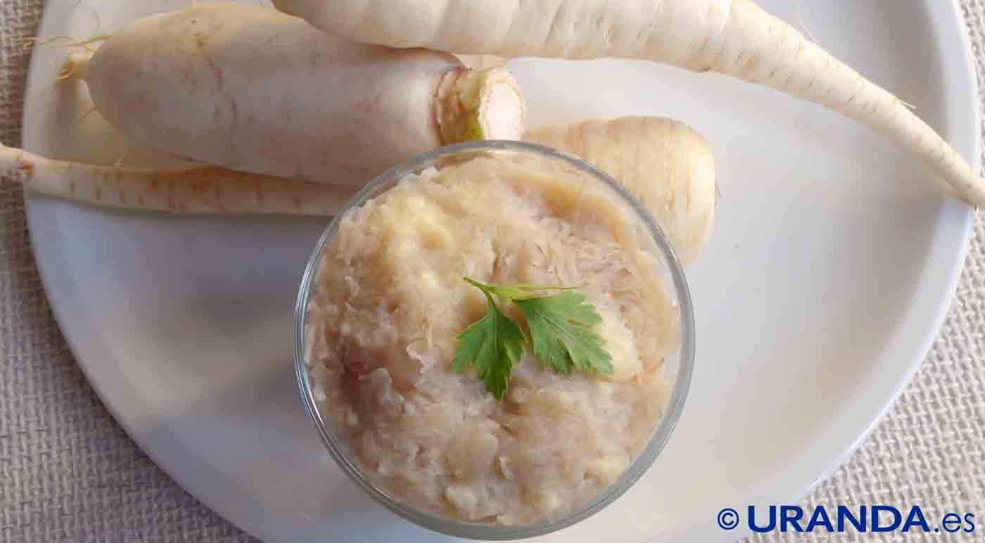 Receta de puré de nabos y chirivía- recetas de purés veganos - recetas vegetarianas y veganas