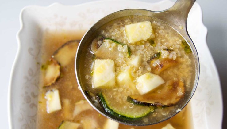 como debe ser una cena vegetariana o vegana equilibrada