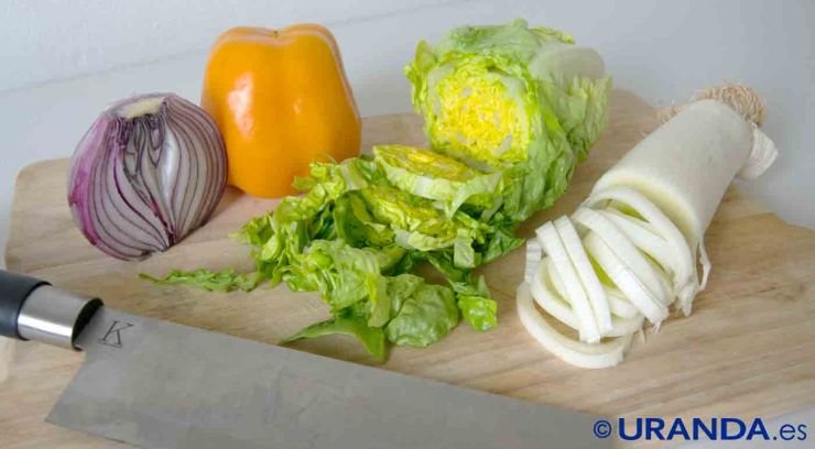 Cómo conservar y guardar hortalizas y verduras cortadas