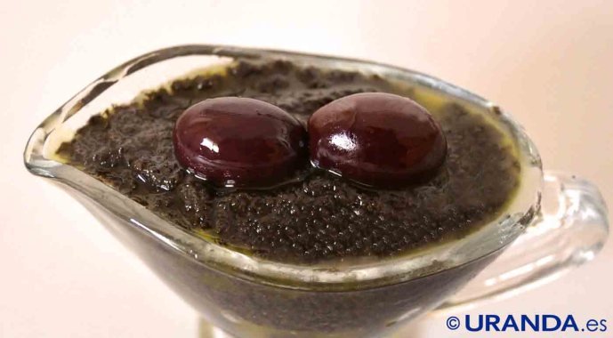 Receta de paté de aceitunas u olivada - recetas de patés vegetales veganos