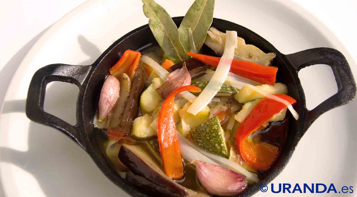 Receta de verduras en escabeche - Recetas veganas de verduras y hortalizas hervidas o al vapor