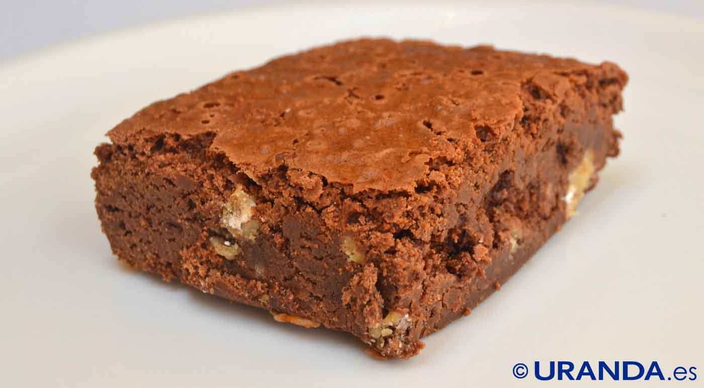 Receta de brownie vegano - Recetas veganas de dulces y postres